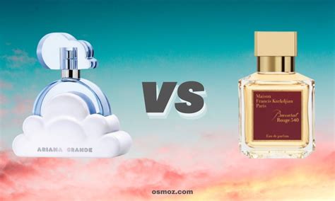 baccarat rouge 540 vs cloud.